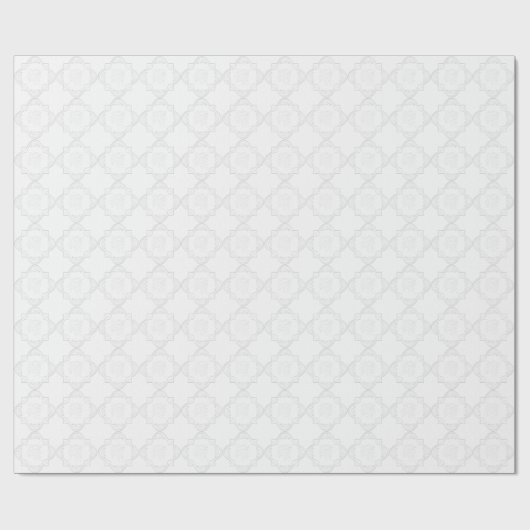 Elegant White Lace Cadeaupapier (Vlak)