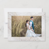 Elegant White Lace Wedding Foto: Dank je wel (Voorkant)