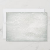 Elegant White Lantern Rustic Floral Vrijgezellenfe Kaart (Achterkant)