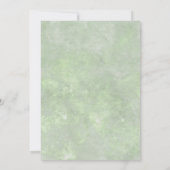 Elegant White Lily Ramadan Iftar Dinner Invitation Kaart (Achterkant)