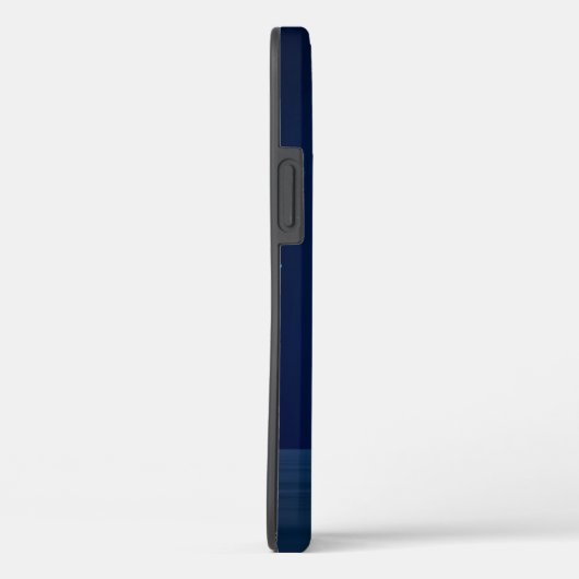 Elegant White Lotus Blue Case-Mate iPhone Case (Achterkant / Rechts)