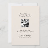 Elegant White Magnolia Save the Date Kaart (Achterkant)