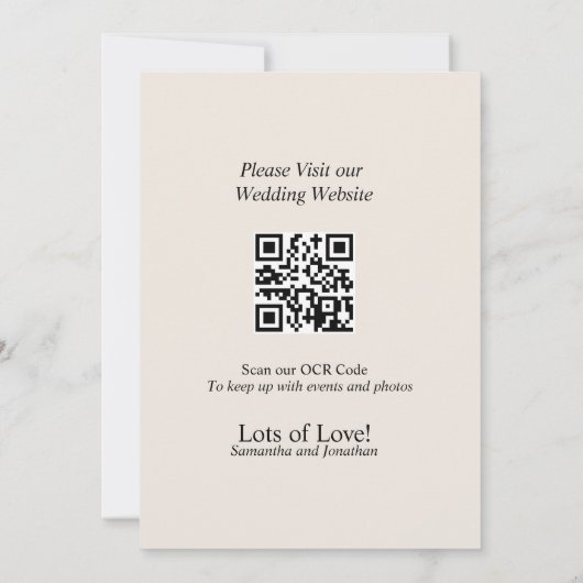 Elegant White Magnolia Save the Date Kaart (Achterkant)