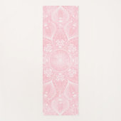 Elegant White Mandala Roze Design Yogamat (Voorkant)