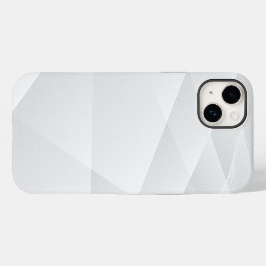 Elegant White Marble Case-Mate iPhone Case (Achterkant (horizontaal))