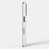 Elegant White Marble Case-Mate iPhone Case (Achterkant / Rechts)