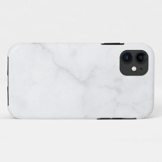 Elegant White Marble  Case-Mate iPhone Case (Achterkant (horizontaal))