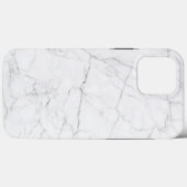 Elegant White Marble Case-Mate iPhone Case (Achterkant (horizontaal))