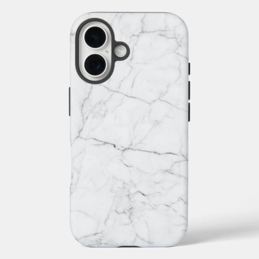 Elegant White Marble  Case-Mate iPhone Case (Achterkant)