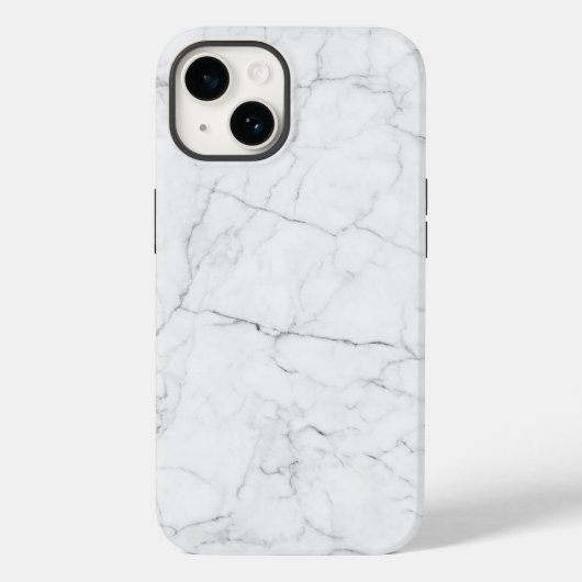 Elegant White Marble Case-Mate iPhone Case (Achterkant)