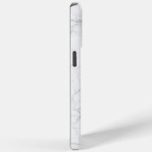 Elegant White Marble  Case-Mate iPhone Case (Achterkant / Rechts)