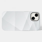 Elegant White Marble Case-Mate iPhone Case (Achterkant (horizontaal))