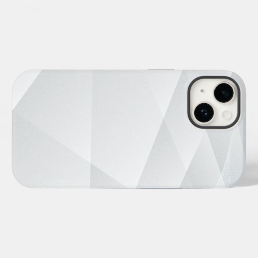 Elegant White Marble Case-Mate iPhone Case (Achterkant (horizontaal))