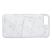 Elegant White Marble Case-Mate iPhone Case (Achterkant (Horizontaal))