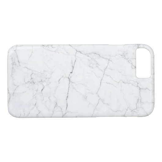 Elegant White Marble Case-Mate iPhone Case (Achterkant (Horizontaal))