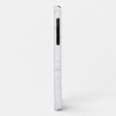 Elegant White Marble Case-Mate iPhone Case (Achterkant/links)