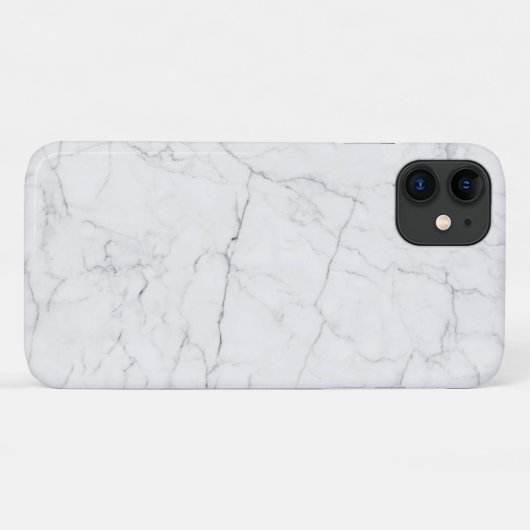 Elegant White Marble  Case-Mate iPhone Case (Achterkant (horizontaal))