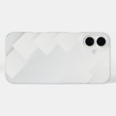 Elegant White Marble Case-Mate iPhone Case (Achterkant (horizontaal))