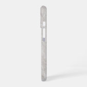 Elegant White Marble iPhone 16 Hoesje (Linkerkant)