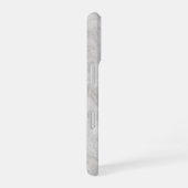 Elegant White Marble iPhone 16 Hoesje (Rechterkant)