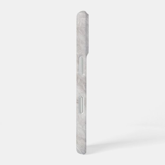 Elegant White Marble iPhone 16 Hoesje (Rechterkant)