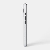 Elegant White Marble iPhone 16 Hoesje (Linkerkant)