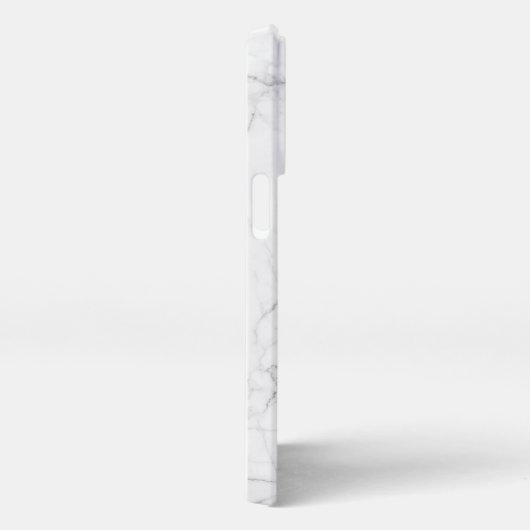 Elegant White Marble  iPhone Hoesje (Rechterkant)