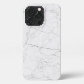 Elegant White Marble  iPhone Hoesje (Achterkant)