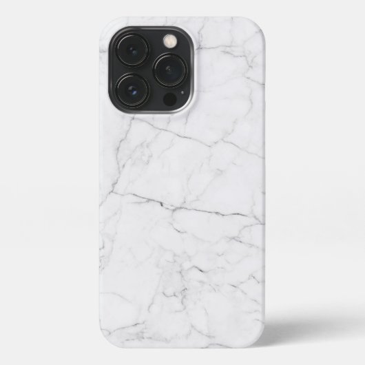 Elegant White Marble  iPhone Hoesje (Achterkant)