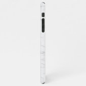 Elegant White Marble iPhone Hoesje (Linkerkant)