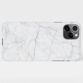 Elegant White Marble iPhone Hoesje (Achterkant horizontaal)