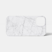 Elegant White Marble iPhone Hoesje (Achterkant horizontaal)