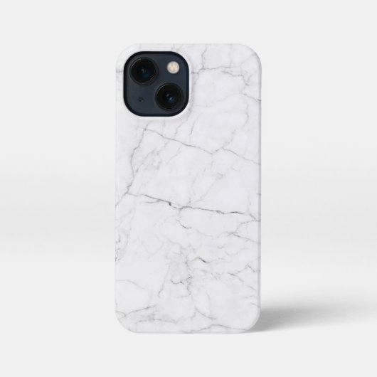 Elegant White Marble iPhone Hoesje (Achterkant)