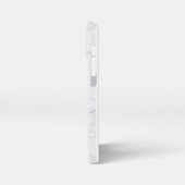 Elegant White Marble iPhone Hoesje (Linkerkant)