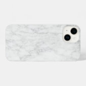 Elegant White Marble iPhone Hoesje (Achterkant horizontaal)