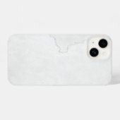 Elegant White Marble iPhone Hoesje (Achterkant horizontaal)