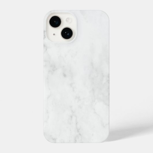 Elegant White Marble iPhone Hoesje (Achterkant)