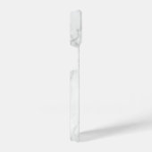 Elegant White Marble iPhone Hoesje (Rechterkant)