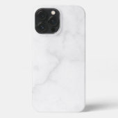 Elegant White Marble iPhone Hoesje (Achterkant)