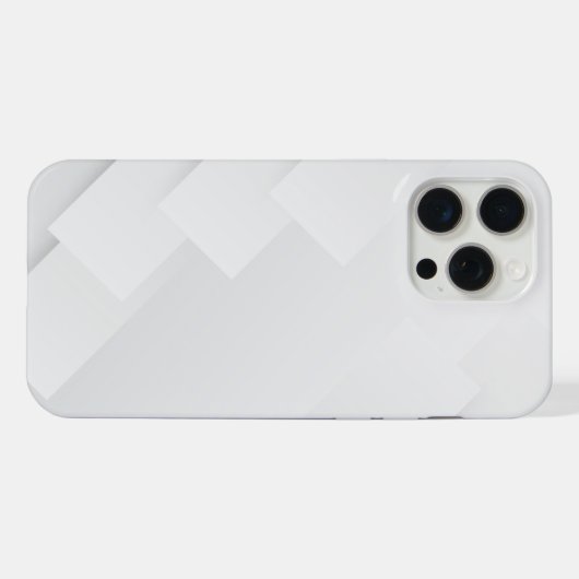 Elegant White Marble iPhone Hoesje (Achterkant horizontaal)