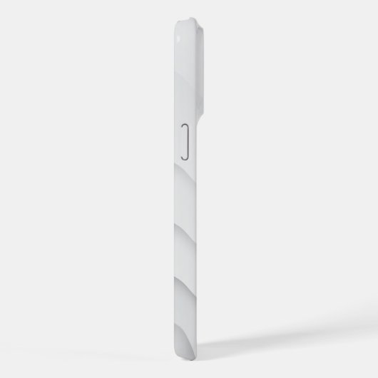 Elegant White Marble iPhone Hoesje (Rechterkant)