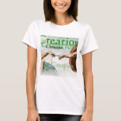 Elegant White Modern Sjabloon Michelangelo T-shirt (Voorkant)
