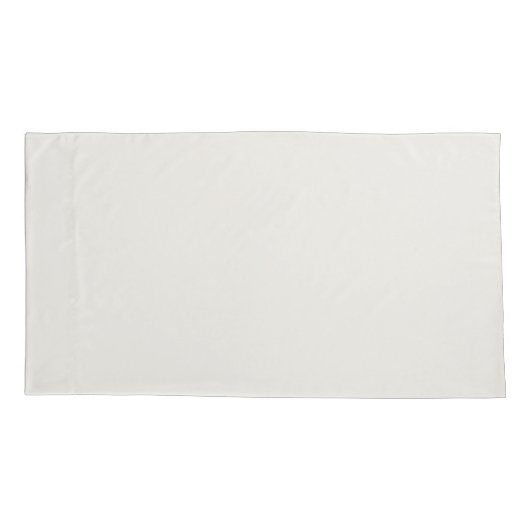 Elegant White op Bleek beige Damask Style Pattern Kussensloop (Achterkant-Links)