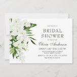 Elegant White Orchids Bohemian BRIDAL SHOWER Kaart<br><div class="desc">Elegant White Orchids Bohemian Greenery BRIDAL SHOWER Invitation For further customization,  please click the "customize further" link and use for design tool to modify this template. If you need help or matching items,  please contact me.</div>