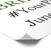 Elegant White Orchids Vrijgezellenfeest Foto Lijst Poster (Hoek)