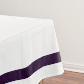 Elegant White Paars Flower Wedding Tablecloth Tafelkleed