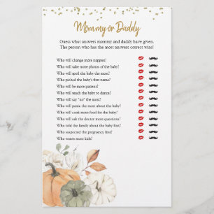 Elegant White Pumpkin Mouse of Dad Games