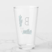 Elegant White Ranunculus Flowers & Foliage | Mono Glas (Achterkant)