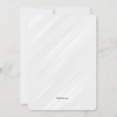 Elegant White Religious Uitnodiging (Achterkant)