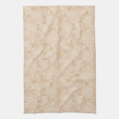 Elegant White Rose Flower Kitchen Towel Theedoek (Verticaal)